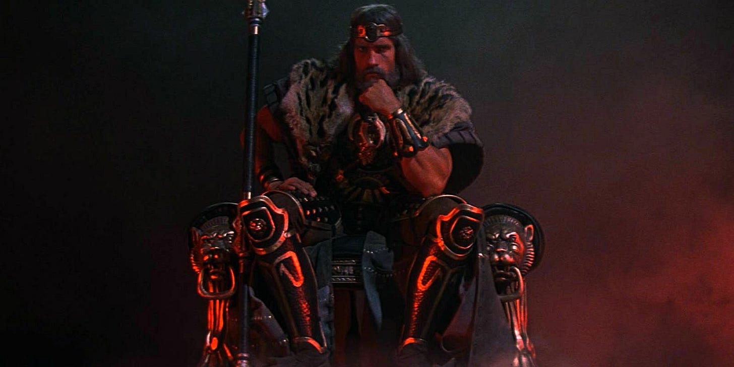 Arnold Schwarzenegger Explains Legend of Conan's Development Issues