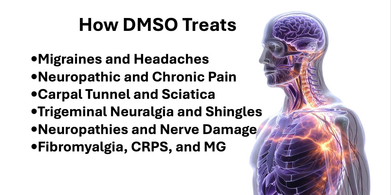How DMSO Heals Nerves and Eliminates Neuropathic Pain