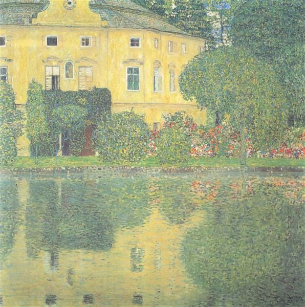 Schloss Kammer on the Attersee IV, 1910 - Gustav Klimt
