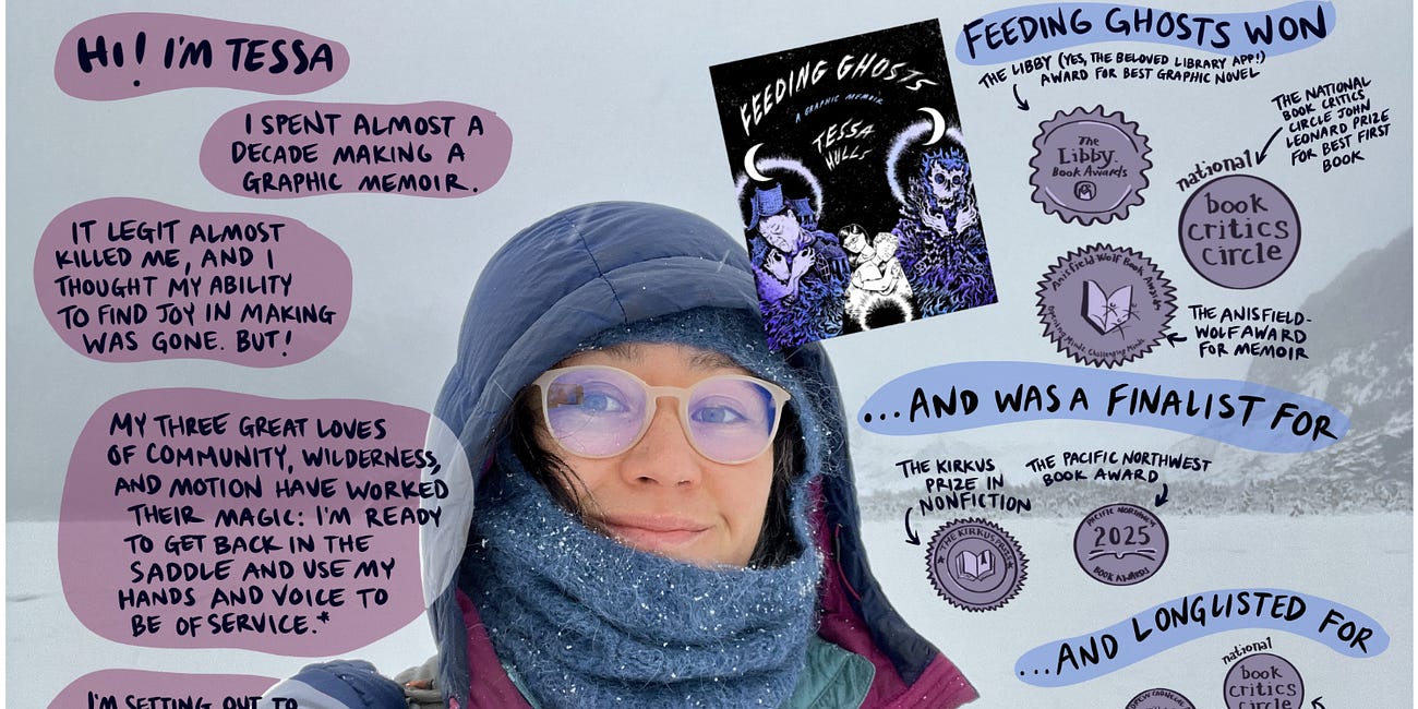 FEEDING GHOSTS - Q&A with Author Tessa Hulls