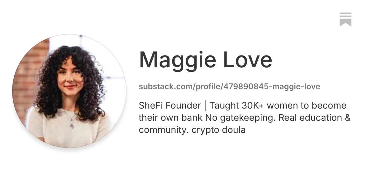 Maggie Love | Substack