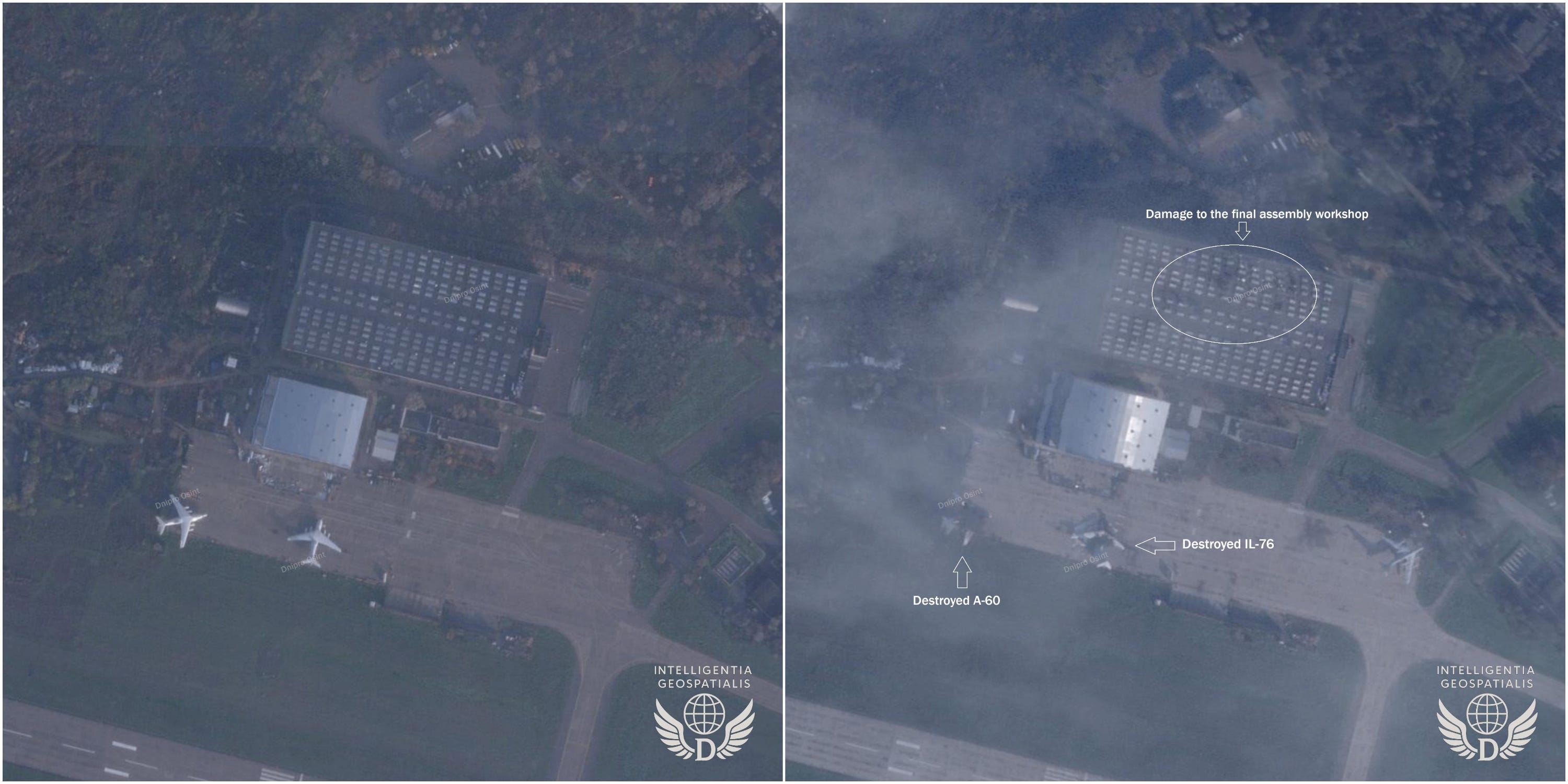 Ukraine Destroys Russia's Rare A-60 Laser Plane