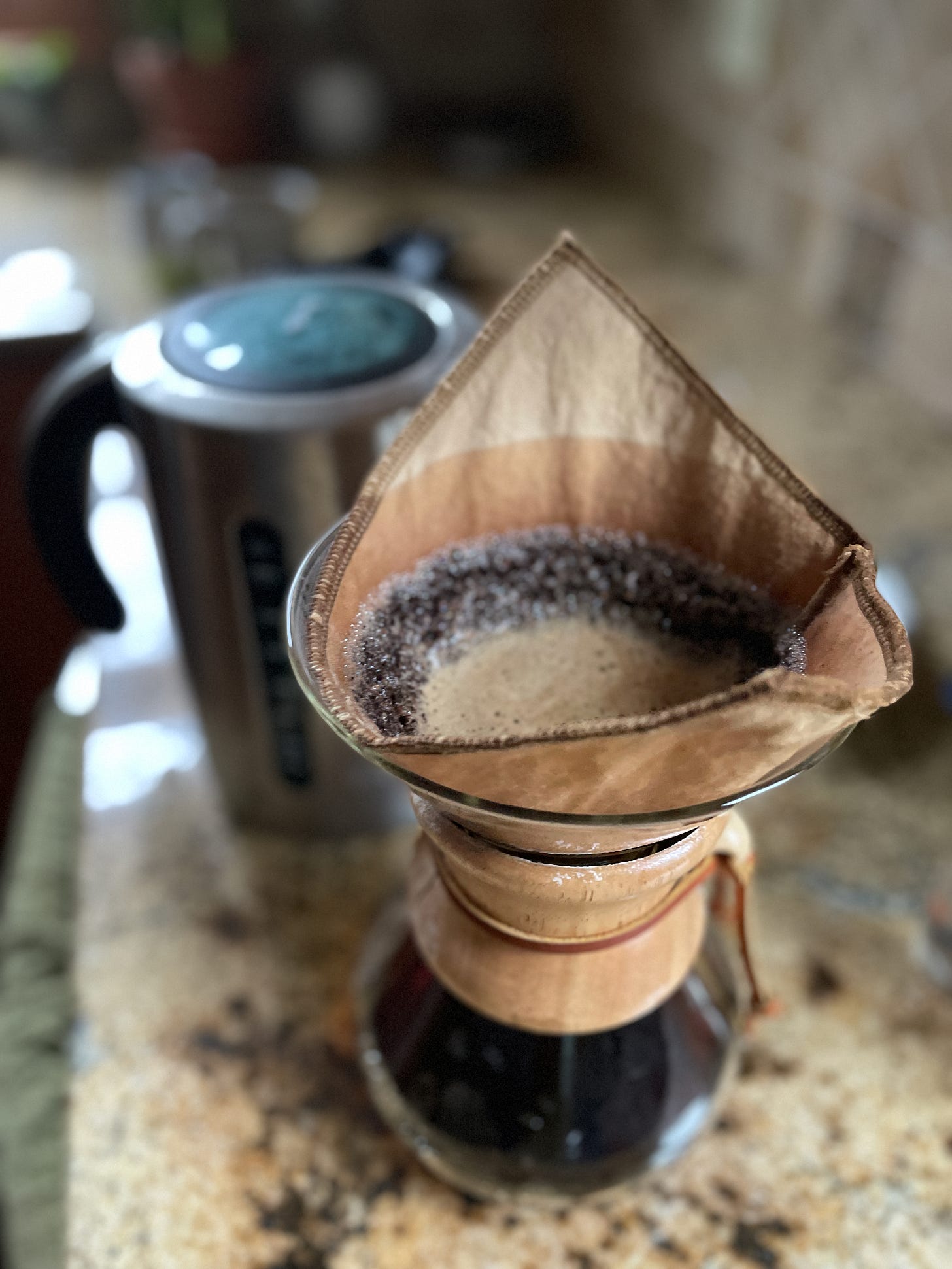 chemex coffee brewer