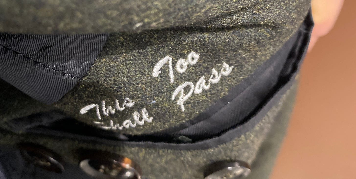 Owen Muir's Jacket This Too Shall Pass Stitch