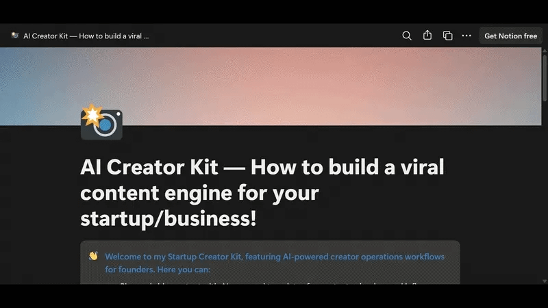 The Free AI Kit That Turns Any Founder Into a Content Machine