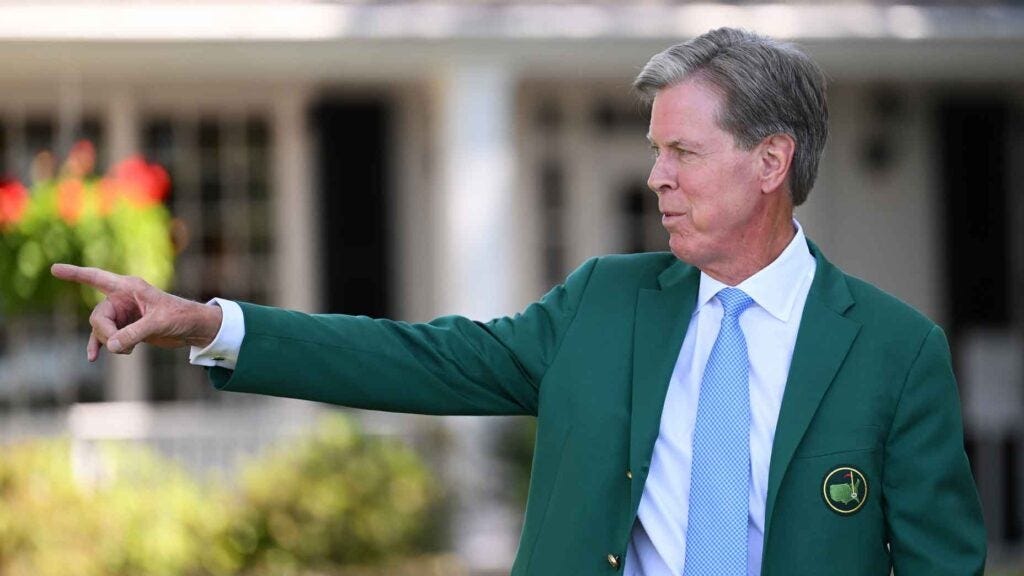 Augusta National chairman defends decision to allow LIV at the Masters Augusta National chairman defends decision to allow LIV at the Masters