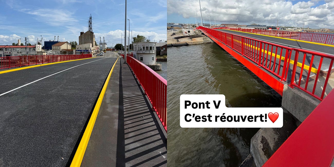 Réouverture du Pont V au Havre : circulation rétablie (31 août 2026)
