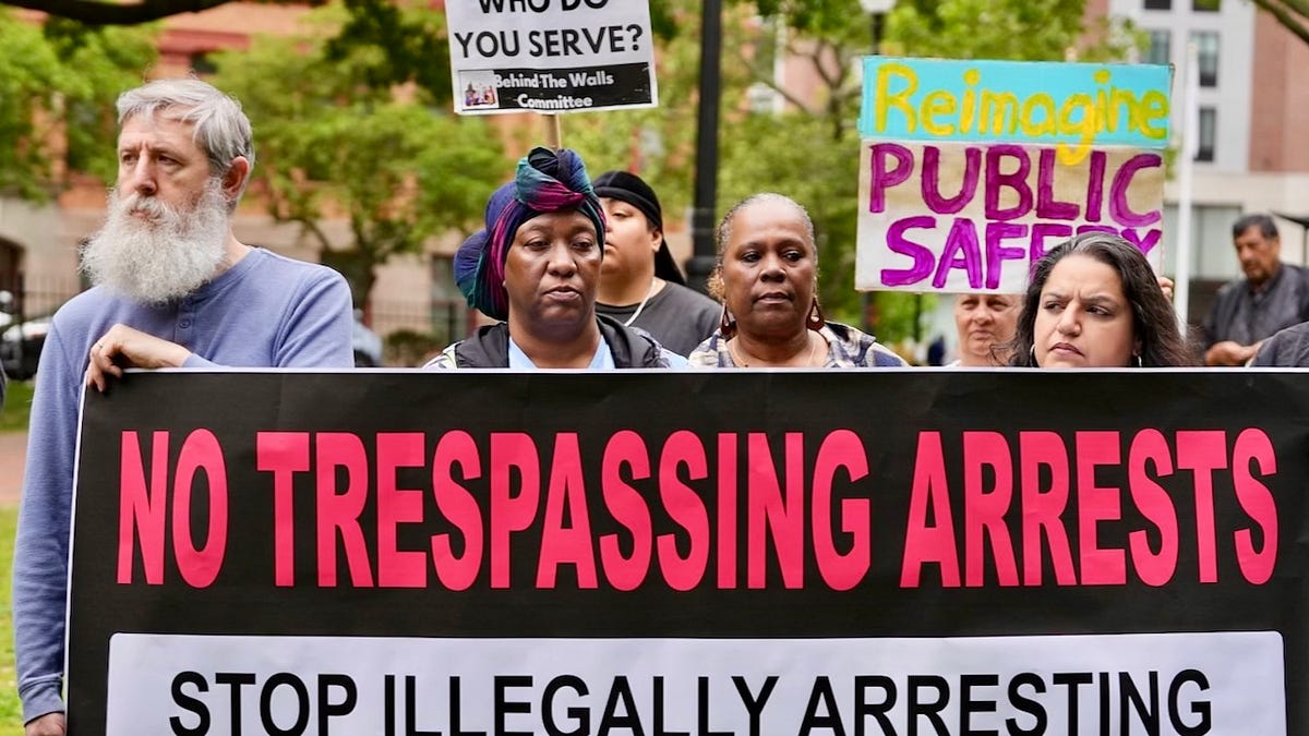 Being poor and unhoused is not a crime: Advocates challenge Mayor Smiley and the Providence Police to stop the abuse