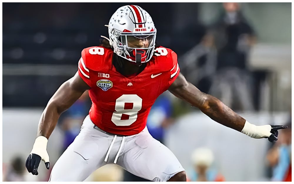 Arvell Reese | 2026 NFL Draft Profile: Post-Combine Top-50 Snapshot