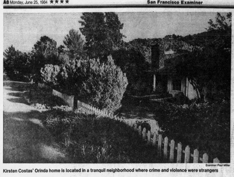 Newspaper headlines from the real-life Death of a Cheerleader story: The Kirsten  Costas murder (1984) - Click Americana