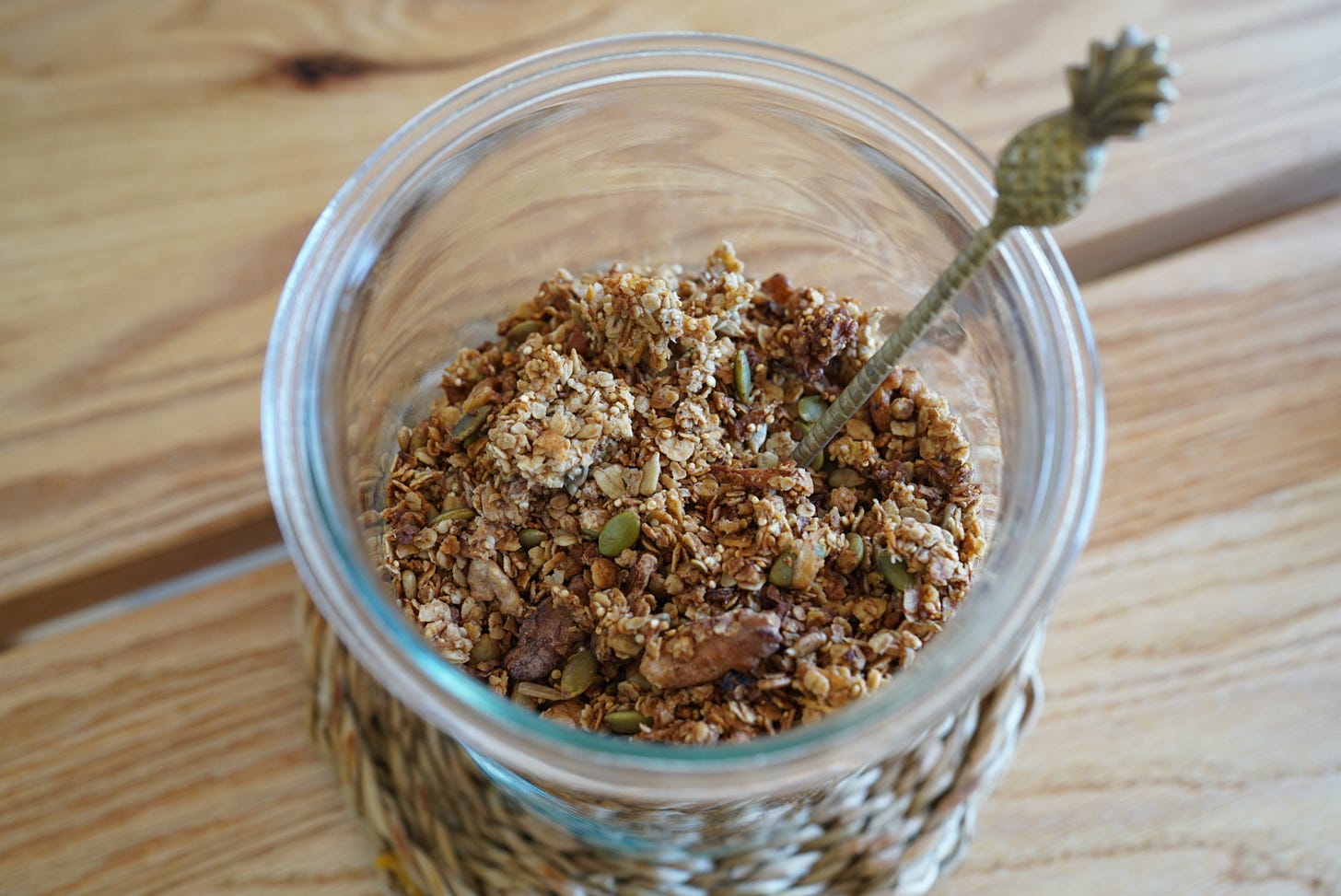 Cinnamon & Apple Granola recipe by Alisa Brown