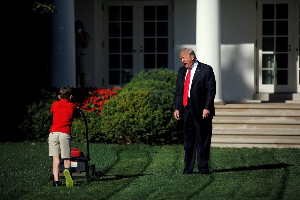 Trump is Planning on Paving Over the White House Rose Garden