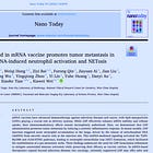 Pfizer-Type Lipid Nanoparticles Even Containing No mRNA Increase Metastatic Tumor Burden More Than 10-Fold in Mice With Cancer: Journal ‘Nano Today’
