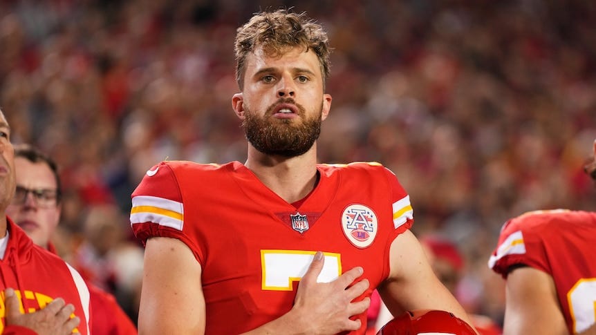 Kansas City Chiefs kicker Harrison Butker uses commencement speech to  deride LGBTQ+ and question women's place in the workforce - ABC News