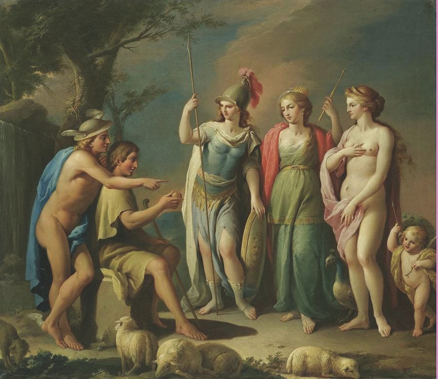 The Judgement Of Paris Painting by Jose Camaron Boronat - Fine Art America The Judgement Of Paris Painting by Jose Camaron Boronat - Fine Art America
