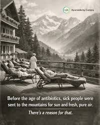 healing power of fresh air ...