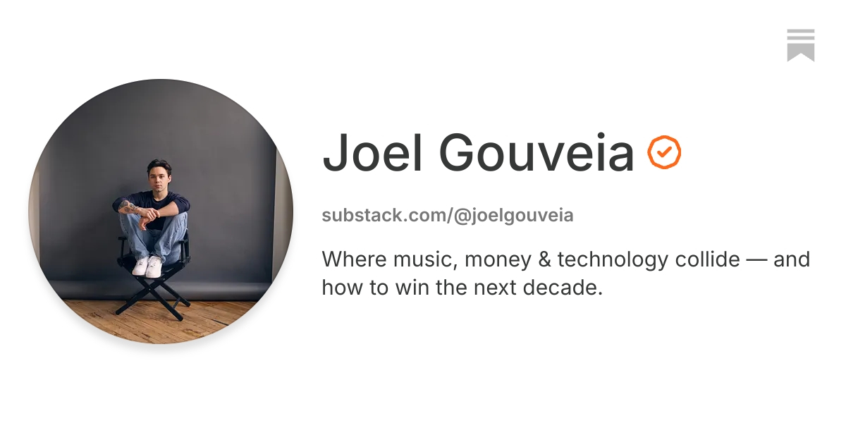 Joel Gouveia | Substack