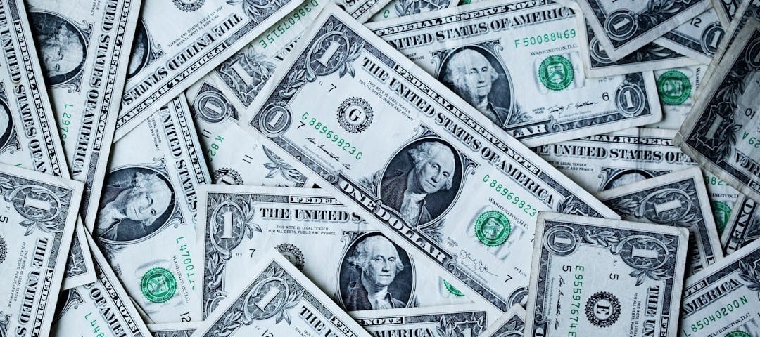 1 U.S.A dollar banknotes