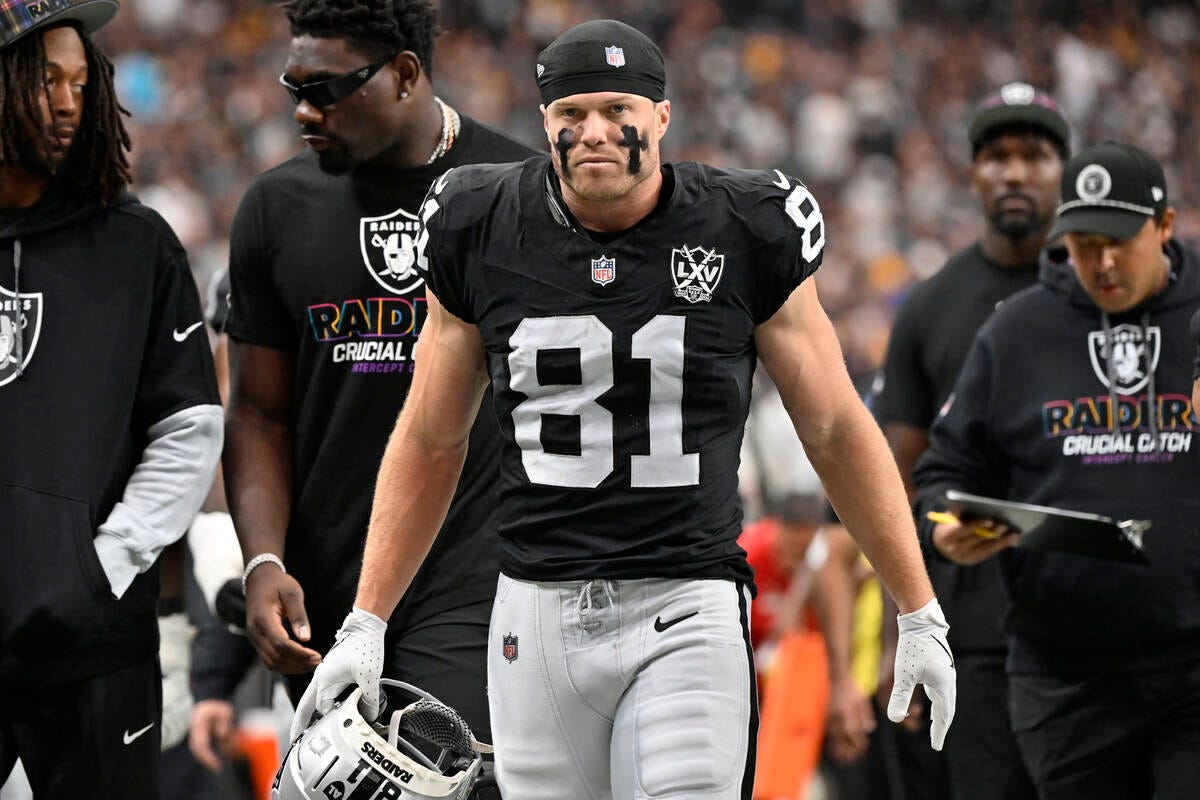 Raiders receiver Alex Bachman gets off practice squad, onto roster ...