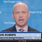 Heritage Foundation Creep Licks His Lips Over American Revolution Supreme Court Just Started