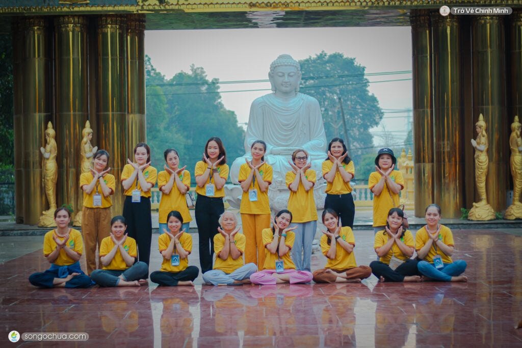 sống ở chùa nganlam