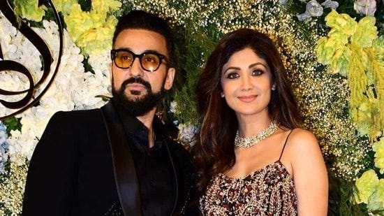 Actor Shilpa Shetty Kundra with husband, businessman Raj Kundra