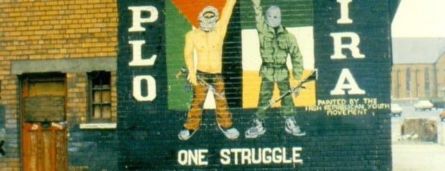 PLO-IRA one struggle” mural in northern ireland expressing solidarity with  palestine, 1981 : r/Palestine
