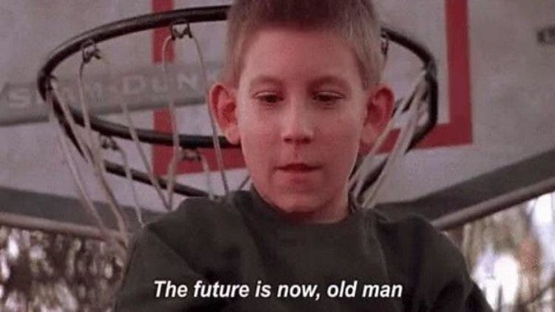 The Future Is Now, Old Man | Know Your Meme