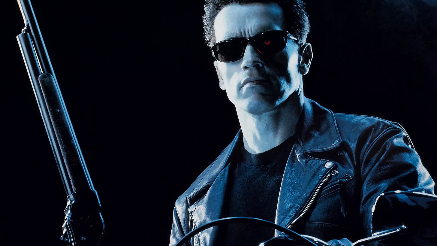 Scene from the film "Terminator" by James Cameron