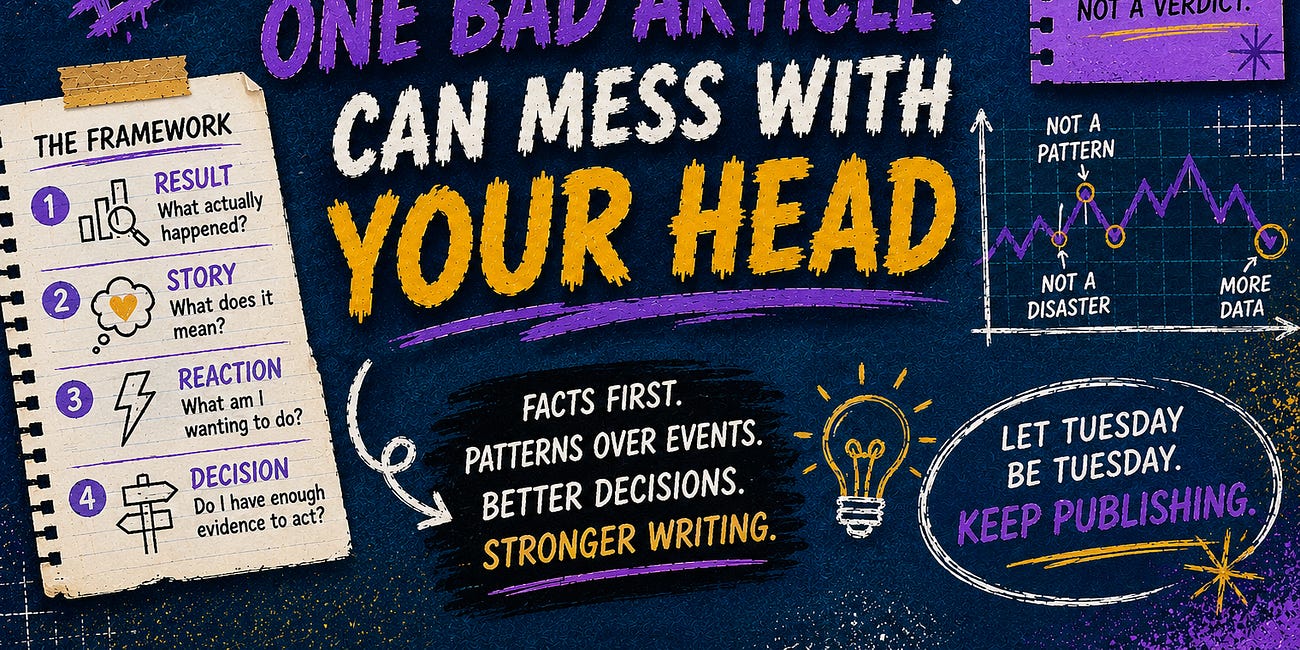 Why One Bad Article Can Mess With Your Head