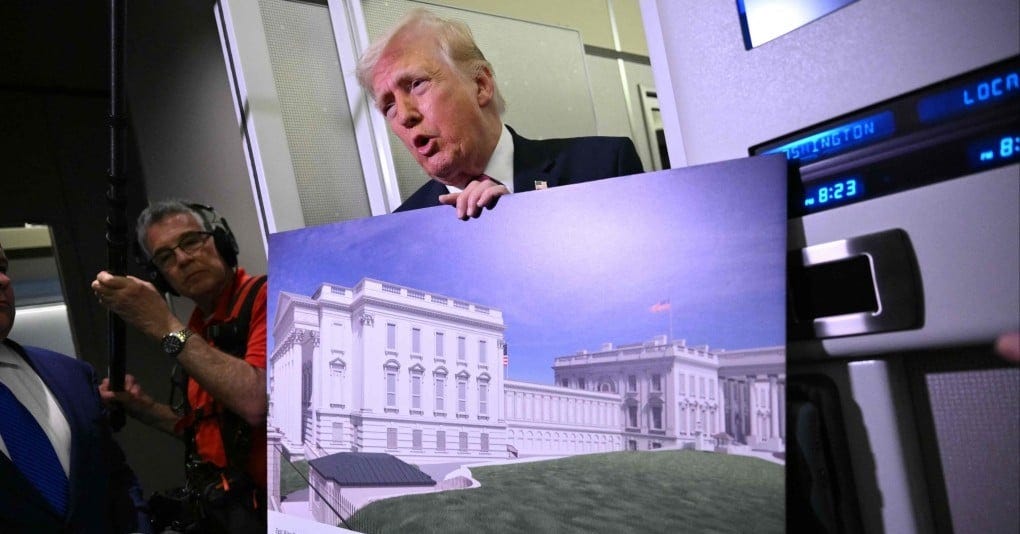 US Justice Department cites shooting as need for Trump's ballroom | South  China Morning Post