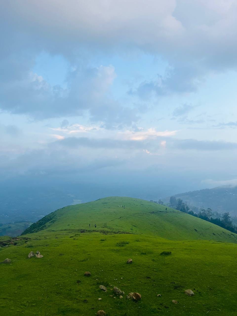 Top of Hambericho Mountain in Kembata, Ethiopia