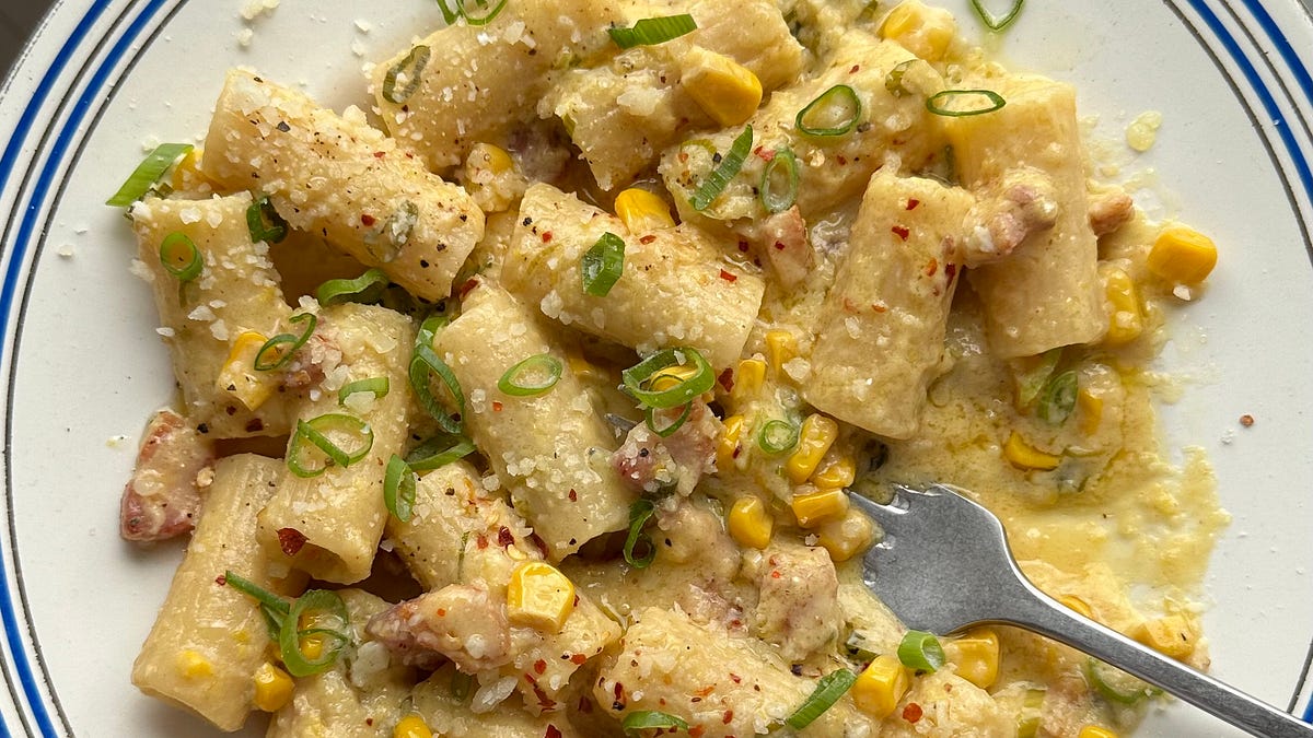 #47 - Creamed Corn and Pancetta Pasta + Pork and Porcini Ragu