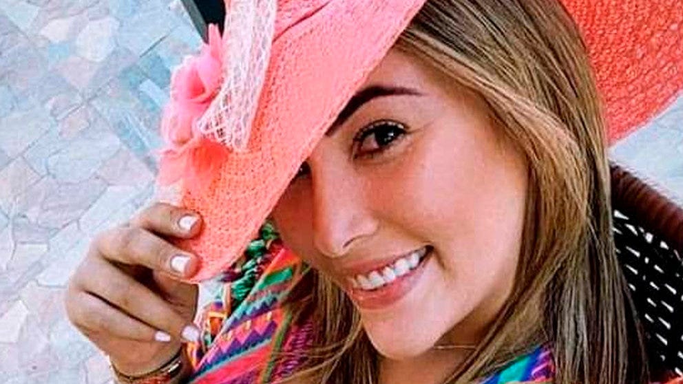 Una fotografía de Mayra Copas, exmodelo cruceña. RRSS