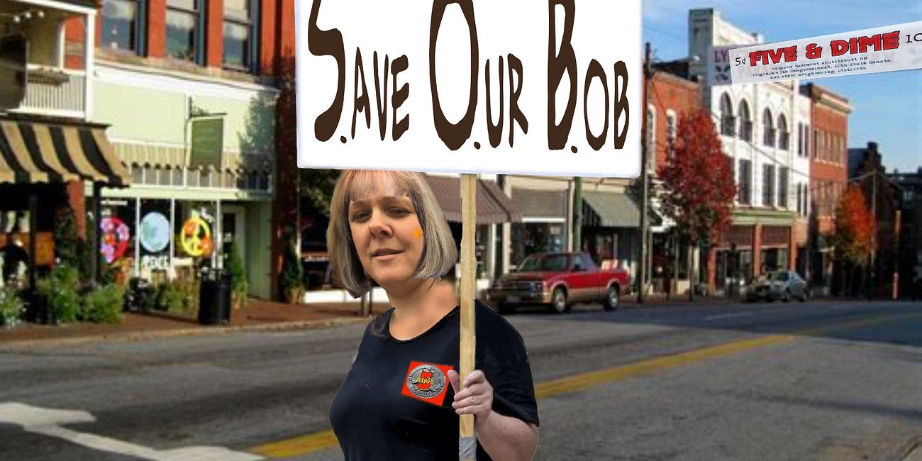 Save Our Bob- SOB Claims Lynchburg Ballot Impropriety, Throws Pals Under Campaign Bus