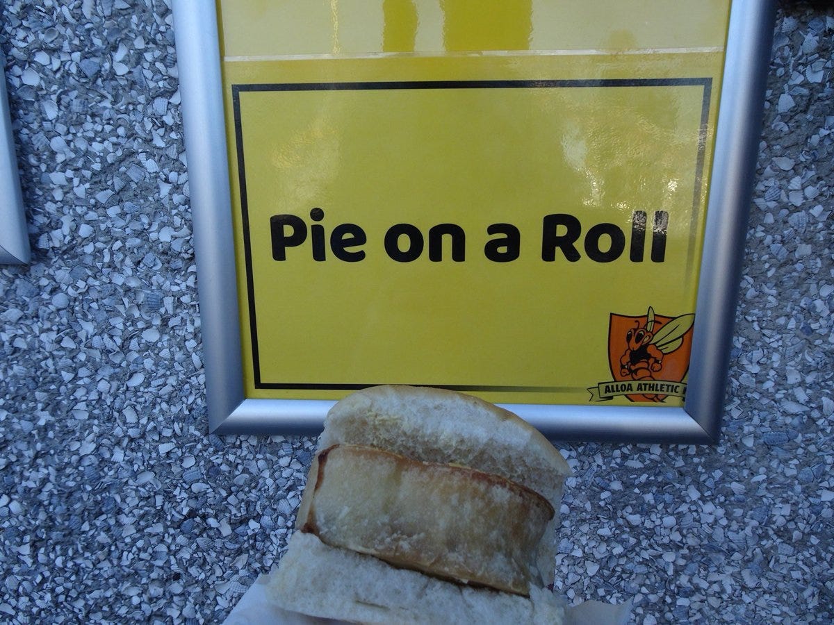 As discussed on today's show, Alloa's roll and pie is top tier football  cuisine. Are there any other clubs that produce such culinary delights?