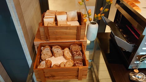 Breakfast selection at Courtyard by Marriott