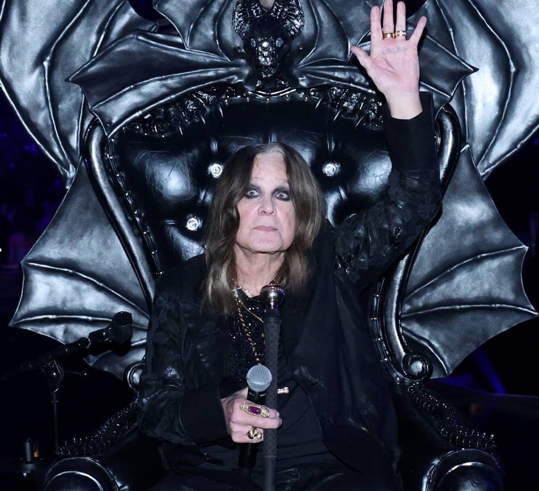 Watch Ozzy Osbourne give final solo performance before farewell Black  Sabbath gig | WTYE / WTAY