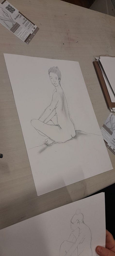 life drawing cardiff