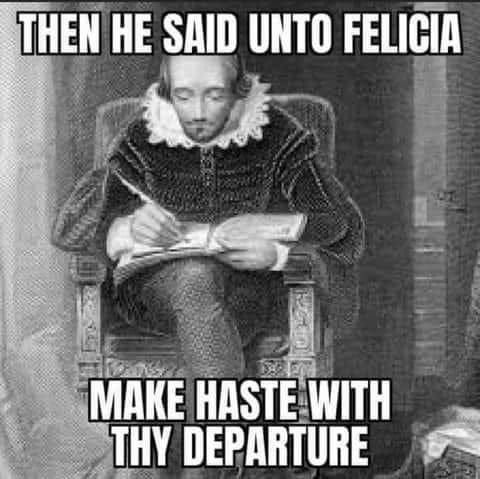 make haste felicia | Bye Felicia | Know Your Meme