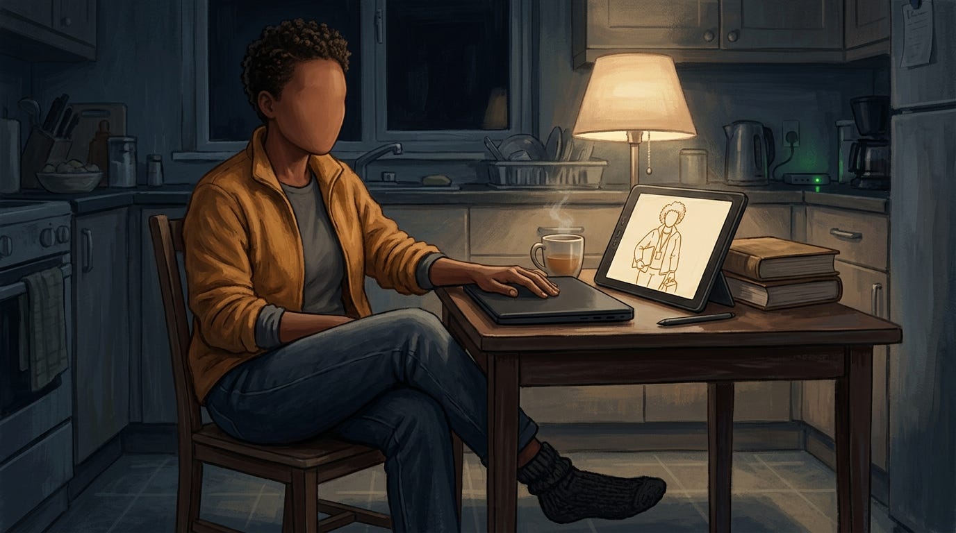 The Woman in the Fleece