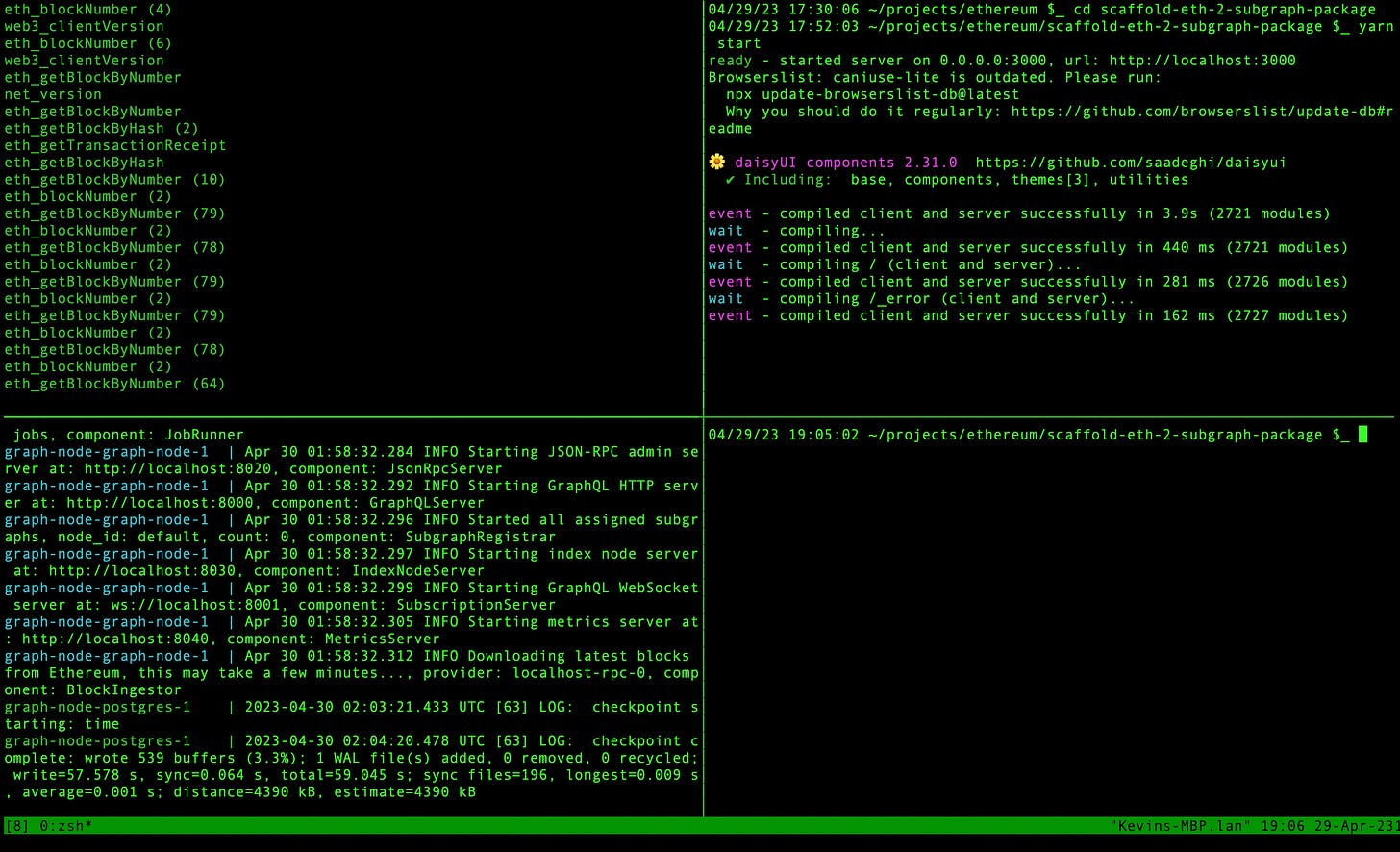 👨‍🚀 Build a dApp quick with The Graph and Scaffold-ETH 2 🏗️