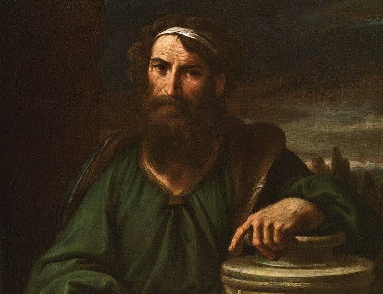 Portrait of Epicurus - Image 2 of 9