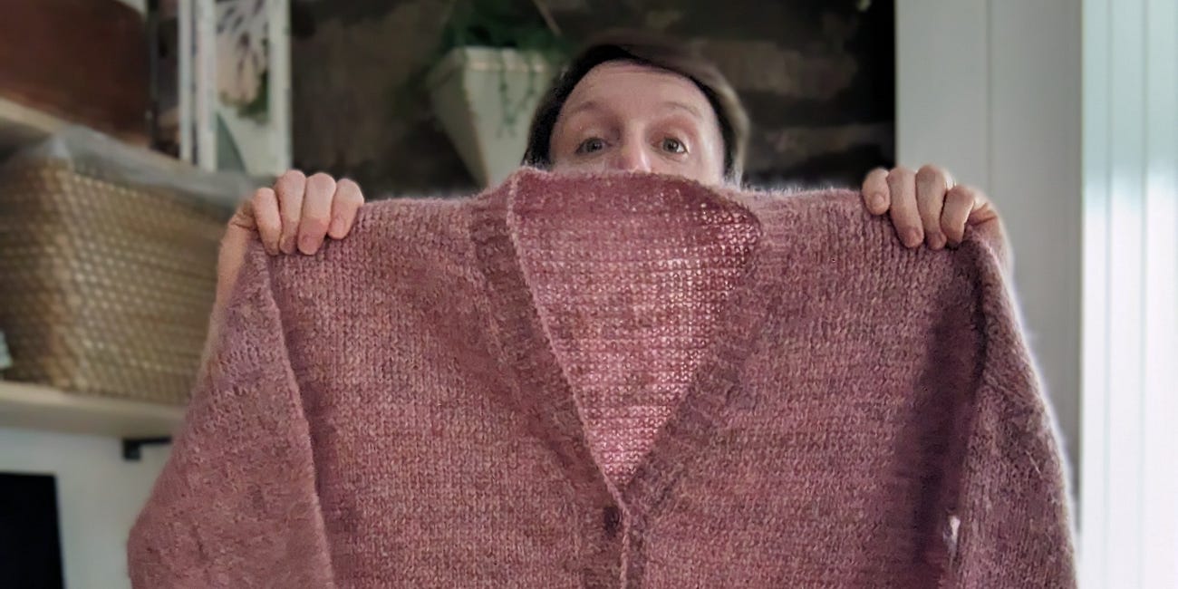 Heirloom quilt cardigan - by Amy - Craft & Thrift