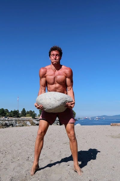 Different workouts in Vancouver and Cape Town
