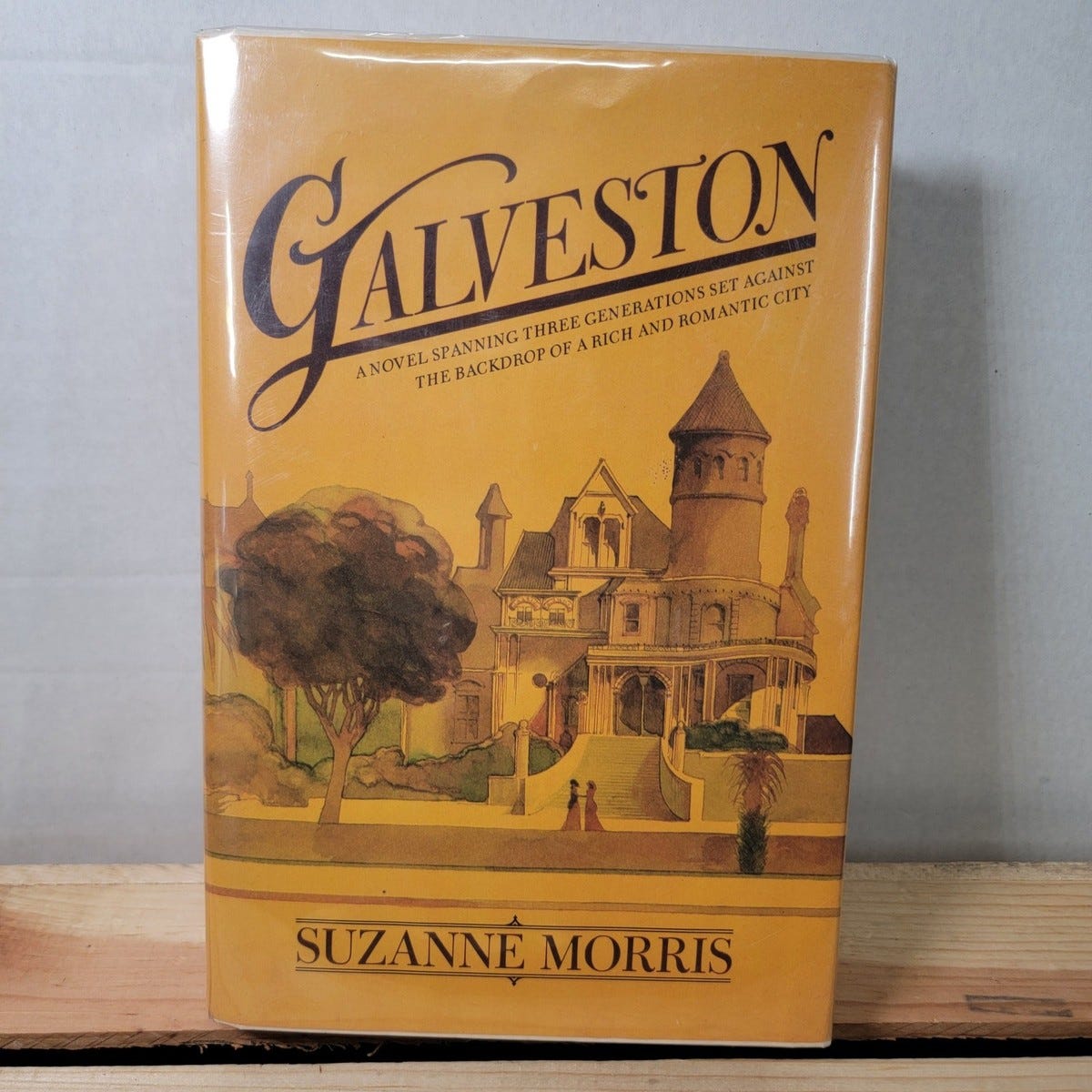 VTG BOOK Galveston A Novel Spanning...by Suzanne Morris 1976