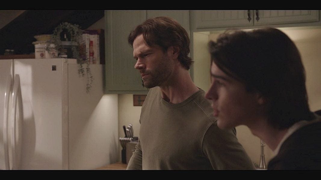 Cordell Walker not realizing that's he dreaming about his kids talking in kitchen 4.10. Cordell Walker not realizing that's he dreaming about his kids talking in kitchen 4.10.