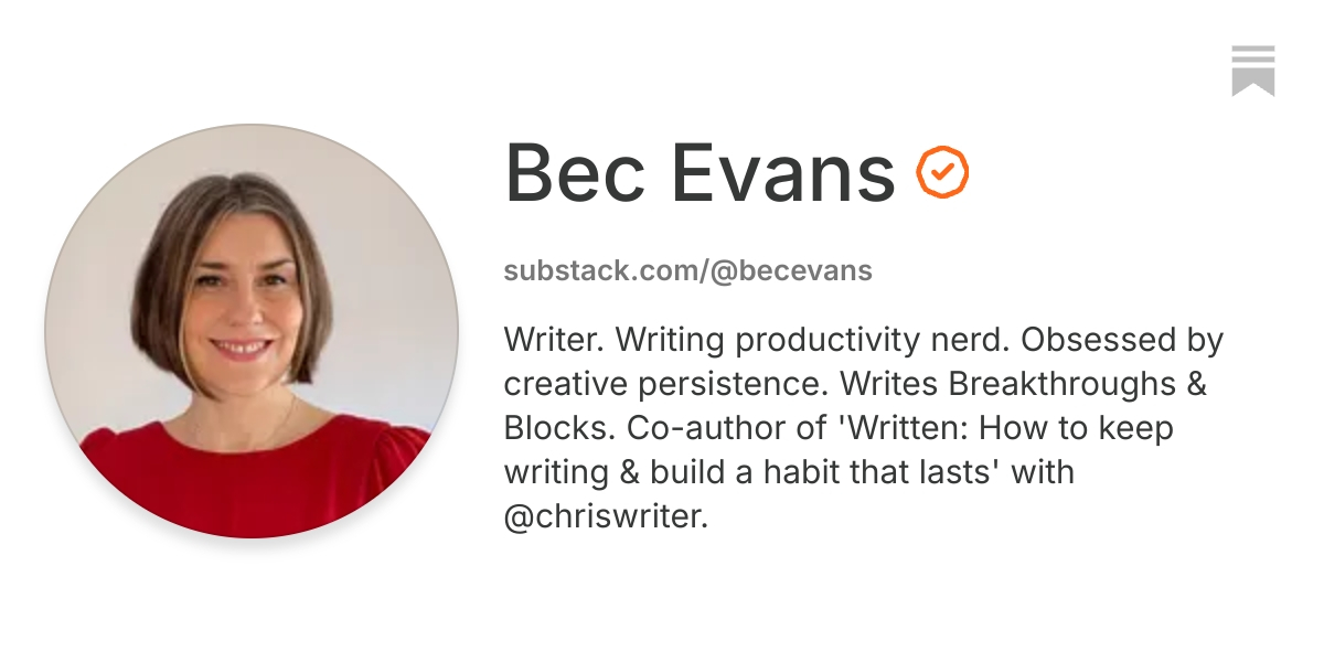 Bec Evans | Substack
