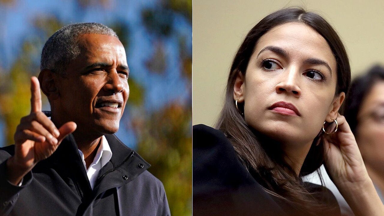 Obama calls on party to ensure AOC has platform despite socialism being ‘loaded’ word with establishment Obama calls on party to ensure AOC has platform despite socialism being ‘loaded’ word with establishment