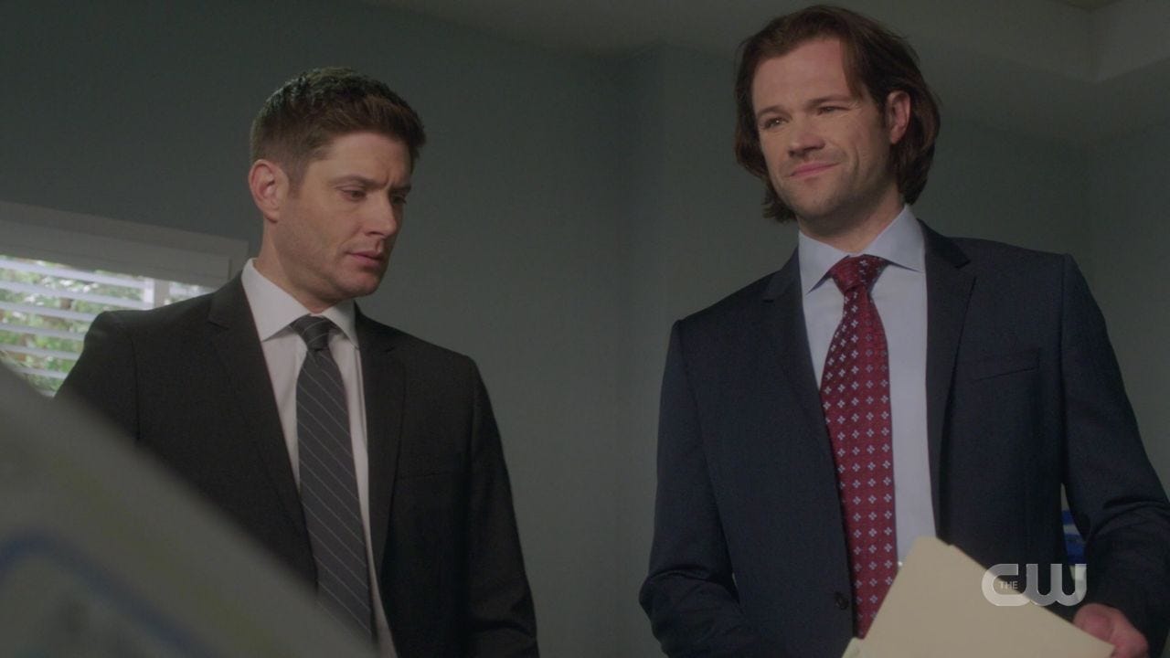 Sam Dean Winchester realize Jack has killed worm infested man SPN 14.19 Sam Dean Winchester realize Jack has killed worm infested man SPN 14.19